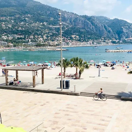 Les Rivages 2p Terrasse Parking Ac 50 M Ментона