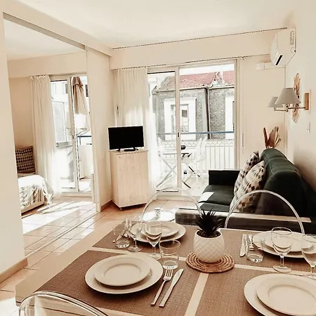 Les Rivages 2p Terrasse Parking Ac 50 M Ментона