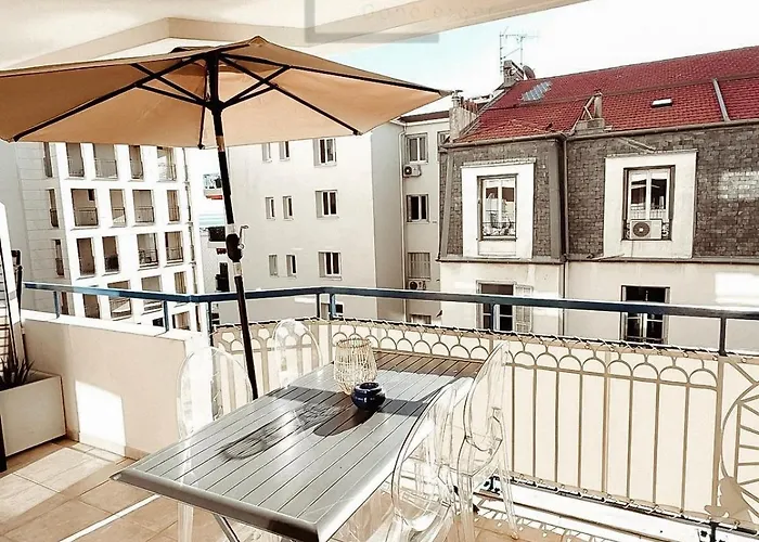 Les Rivages 2p Terrasse Parking Ac 50 M شقة