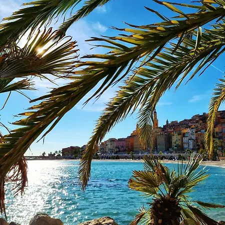 Les Rivages 2p Terrasse Parking Ac 50 M Menton
