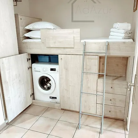 Les Rivages 2p Terrasse Parking Ac 50 M Mentona