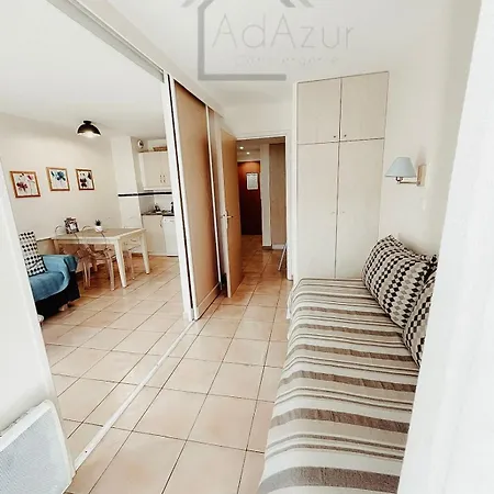 Апартаменты Les Rivages 2p Terrasse Parking Ac 50 M Ментона