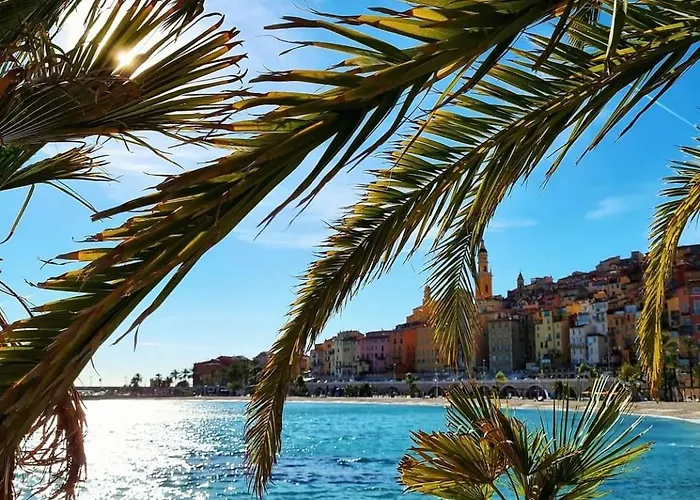 Les Rivages 2p Terrasse Parking Ac 50 M Menton