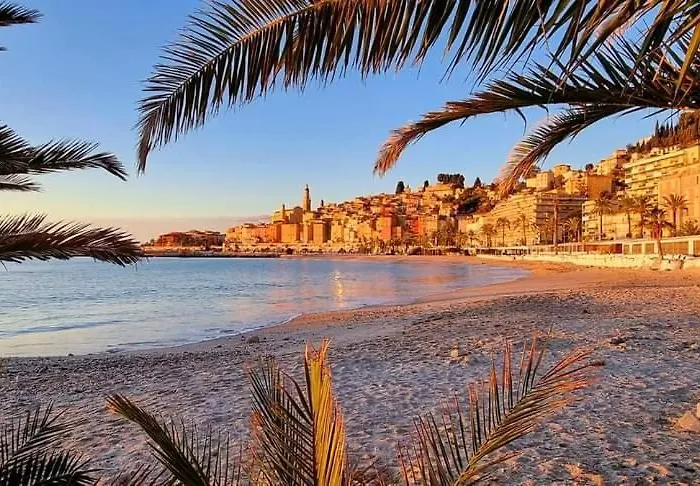 Apartment Les Rivages 2p Terrasse Parking Ac 50 M Menton