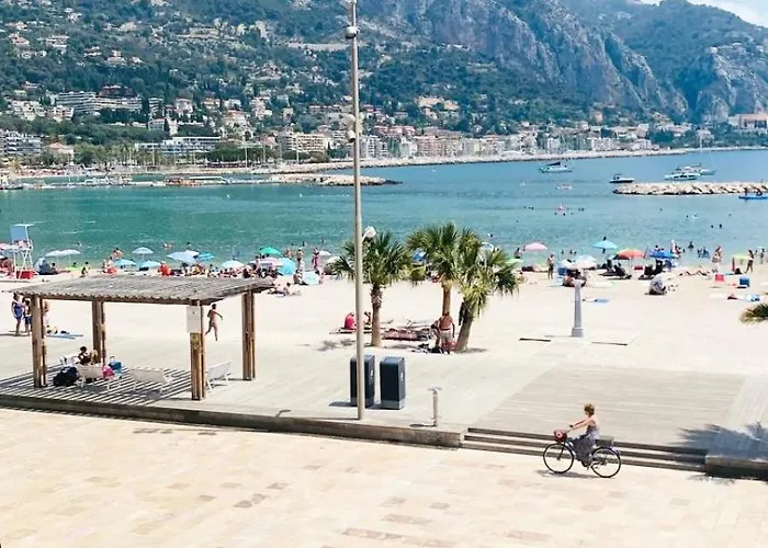 Les Rivages 2p Terrasse Parking Ac 50 M Menton