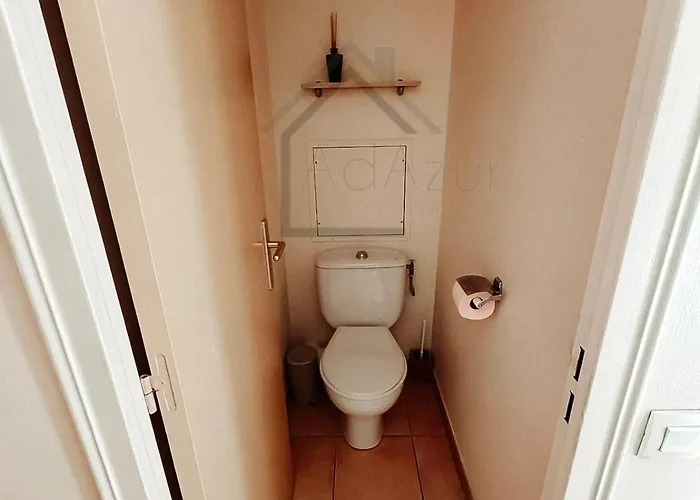 Apartment Les Rivages 2p Terrasse Parking Ac 50 M Menton