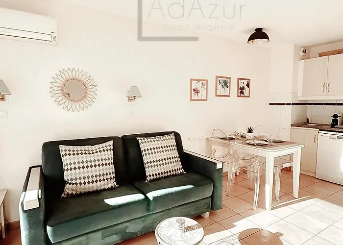 Les Rivages 2p Terrasse Parking Ac 50 M Apartment Menton