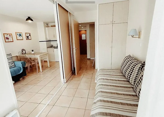 아파트 Les Rivages 2p Terrasse Parking Ac 50 M 멍똥